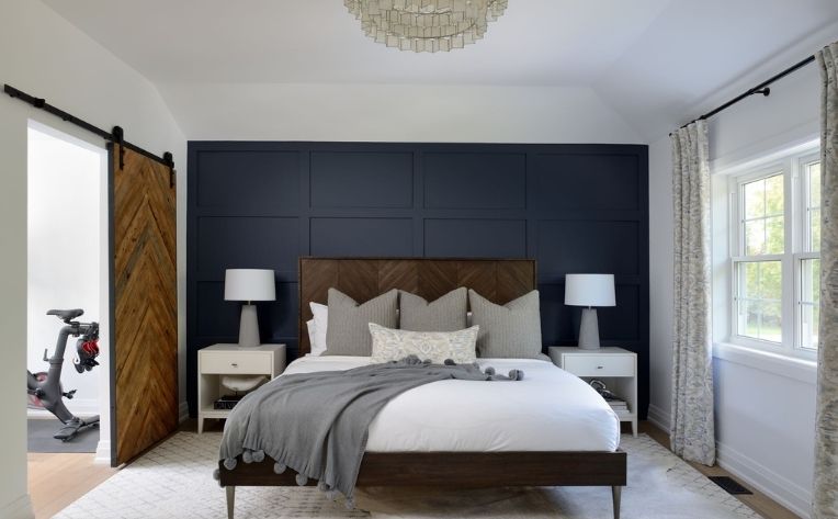 bedroom accent walls